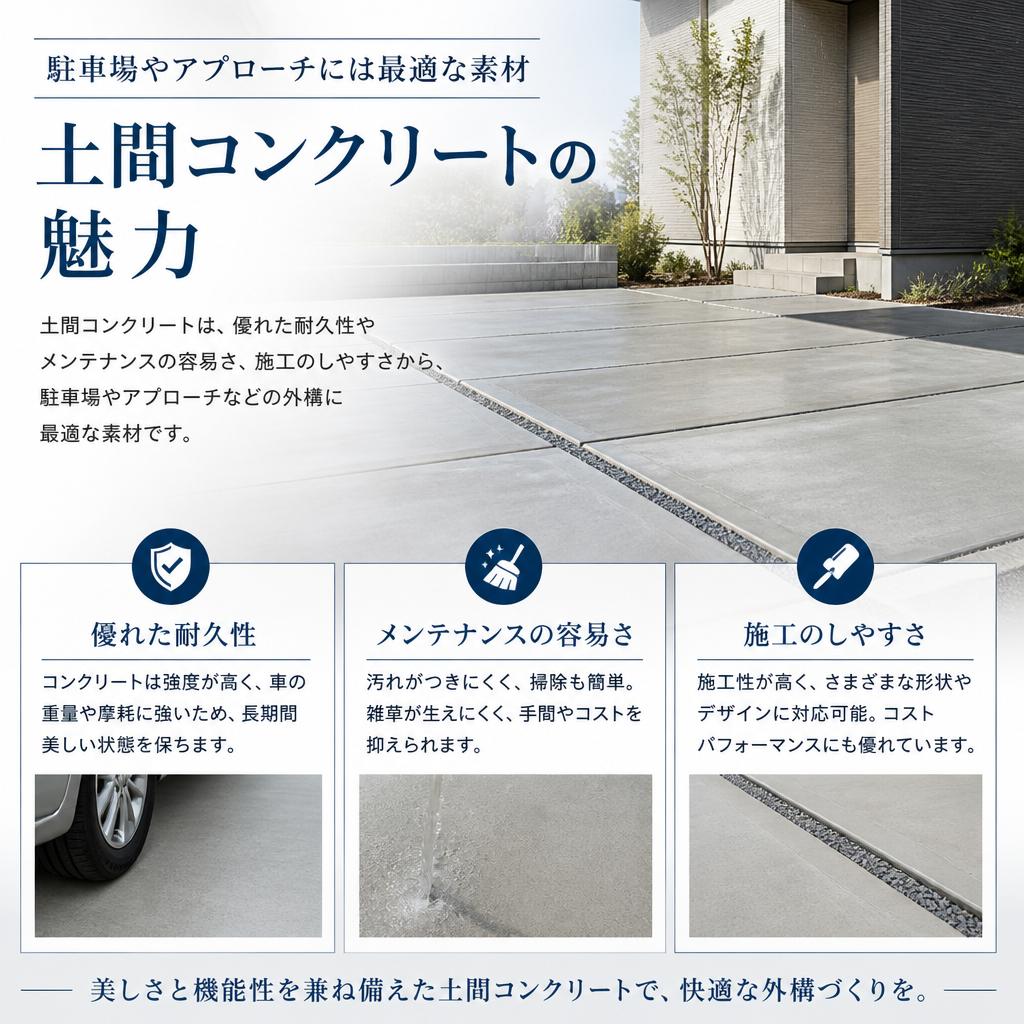 土間コンの利点