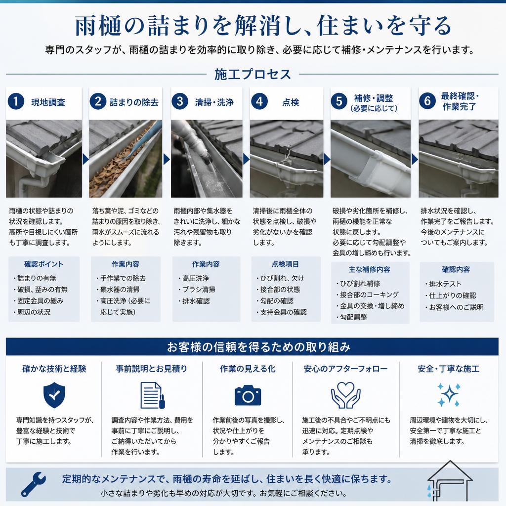 私たちの施工プロセス