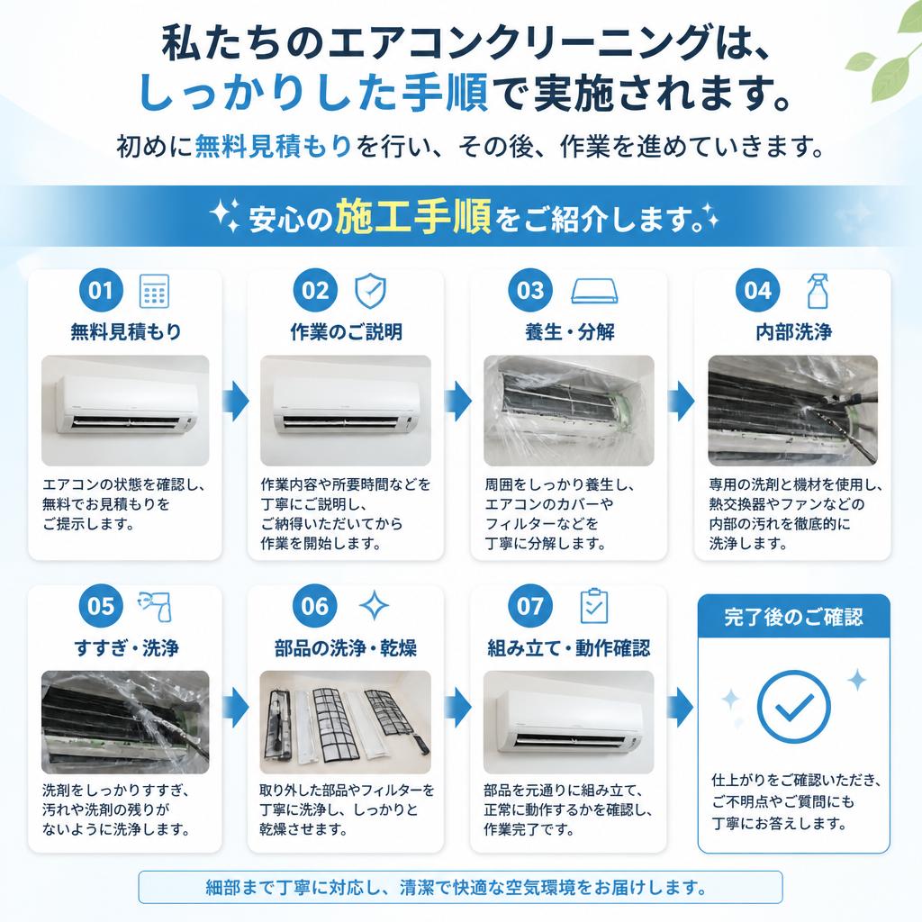 施工の流れ