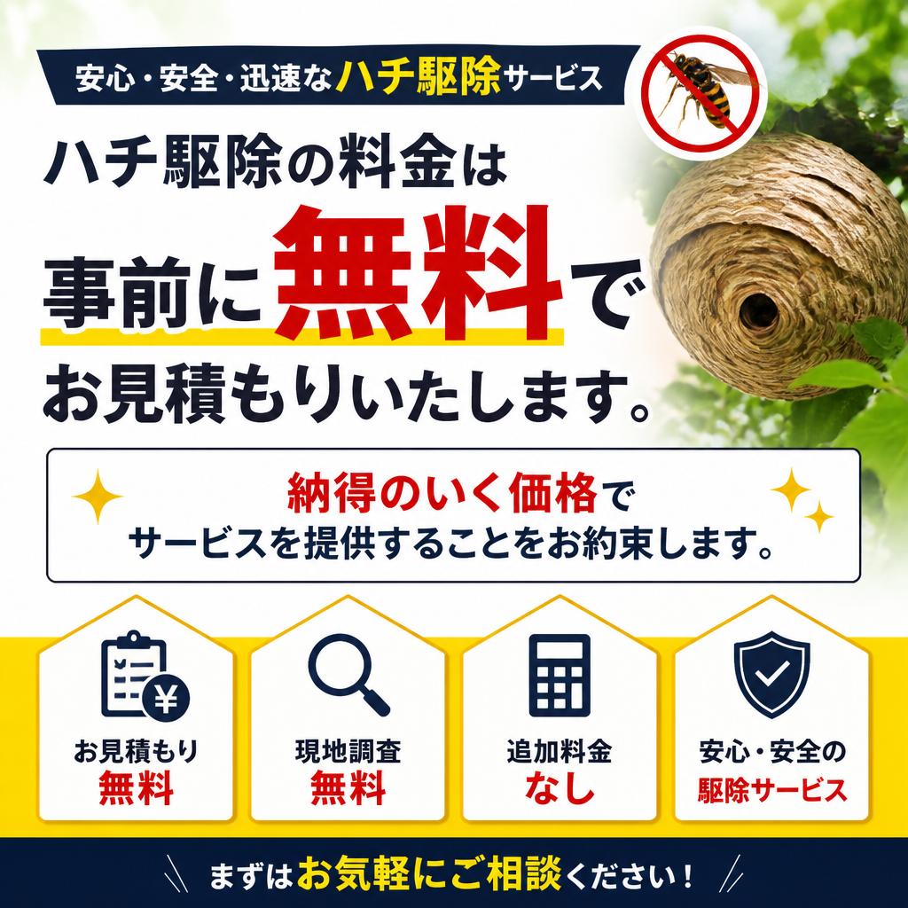安心の無料見積もり